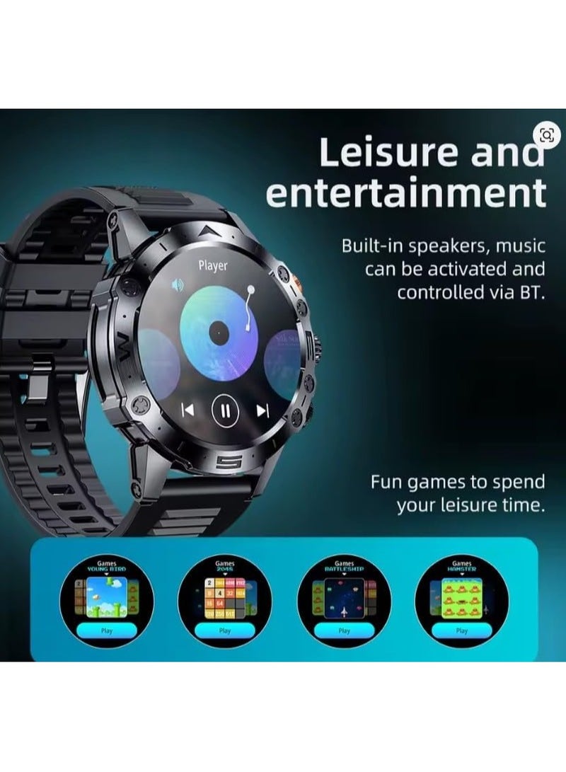 هوكو ساعة ذكية Y20 مقاس 1.53 بوصة بشاشة تعمل باللمس TFT وبلوتوث 5.1 إصدار المكالمات ومراقبة معدل ضربات القلب والأكسجين في الدم ومقاومة للماء ساعة ذكية رياضية - أسود. - Image 5