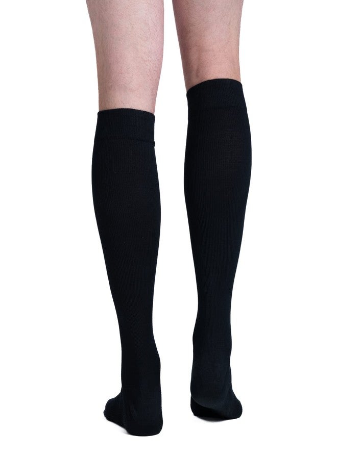 EvoNation Men & Women Knee High 15-20 mmHg Graduated Compression Cotton Socks - Moderate Pressure Compression Garment - Image 3