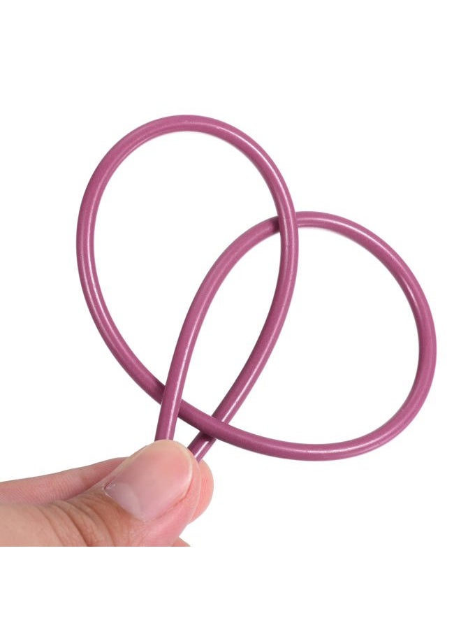 PATIKIL - Wicker Repair Kit, Round Synthetic Fix Kit Vinyl Plastic Rattan Replacement for Garden Furniture Rattan Chair Sofa Couch Basket 1.1 LB, Pink - Image 1