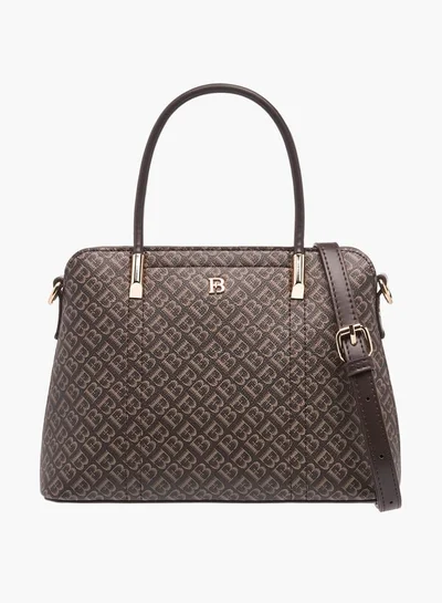 فلورا بيلا من شو إكسبرس Womens Textured Totebag With Zip Closure And Detachable Strap