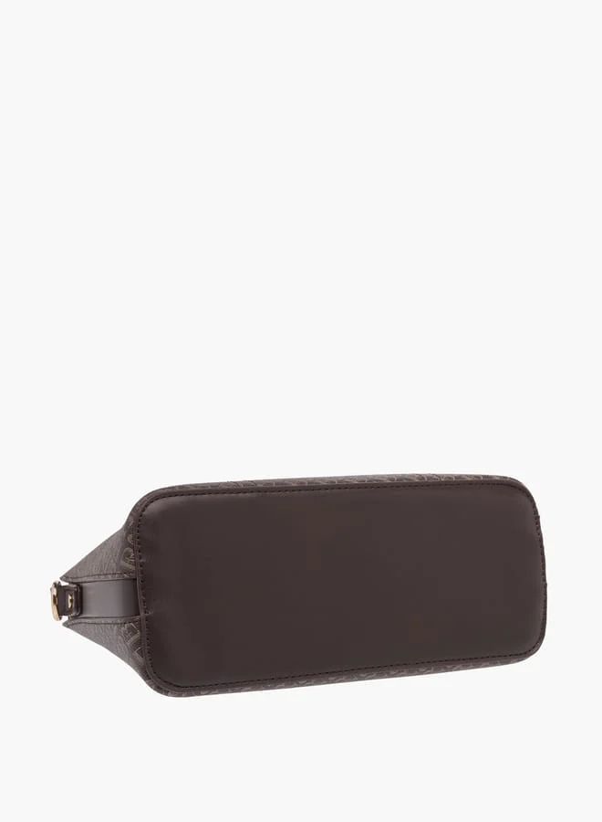 فلورا بيلا من شو إكسبرس Womens Textured Totebag With Zip Closure And Detachable Strap