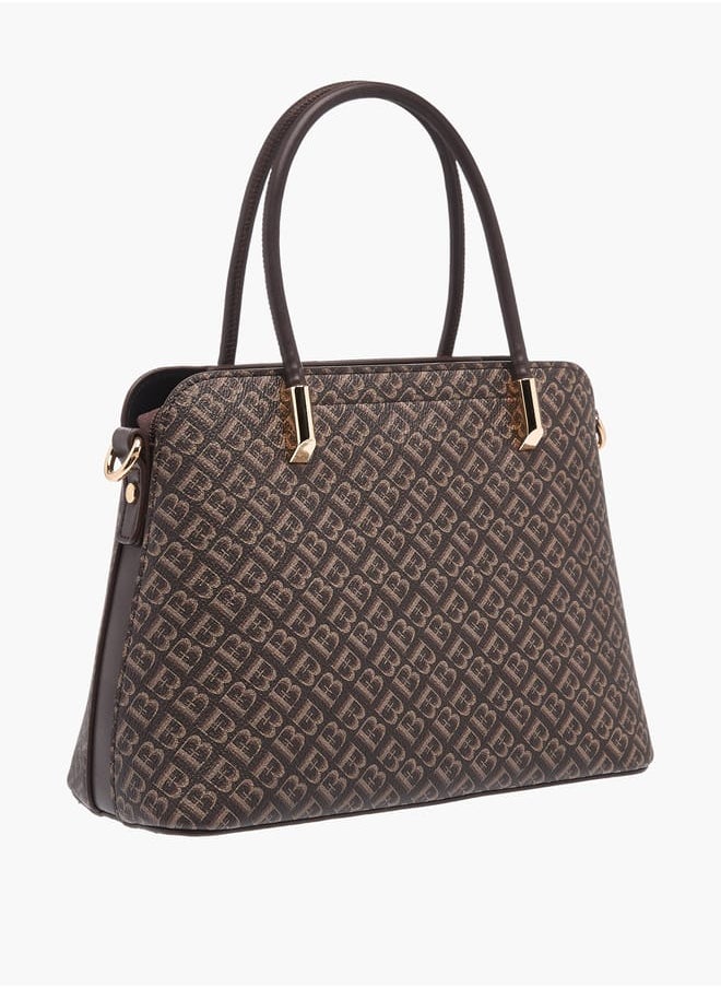 Flora Bella By Shoexpress Womens Textured Totebag With Zip Closure And Detachable Strap  - Image 3