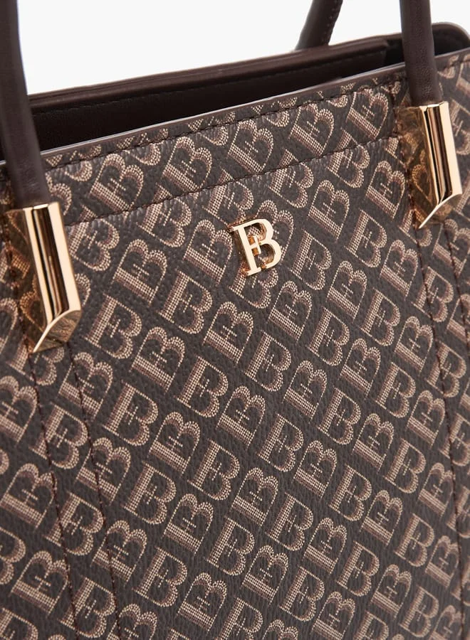 فلورا بيلا من شو إكسبرس Womens Textured Totebag With Zip Closure And Detachable Strap