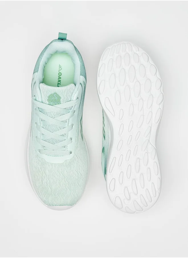 شو اكسبرس Textured Lace-Up Sports Shoes