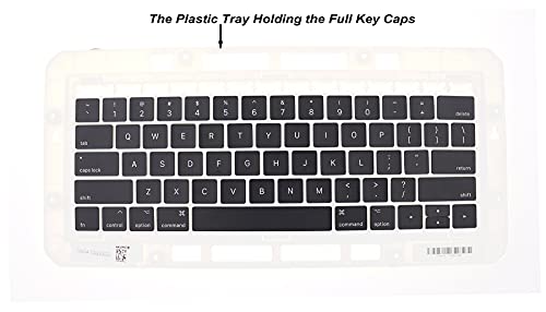 LeFix US Keyboard Keycaps Key Caps,Full Set,Replacement Compatible with MacBook Pro Retina 13" A1706 15" A1707 Year 2016 2017 2018,A Pry Bar Included - Image 2