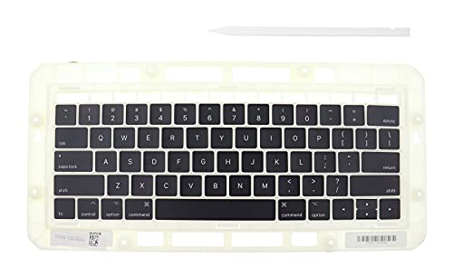 LeFix US Keyboard Keycaps Key Caps,Full Set,Replacement Compatible with MacBook Pro Retina 13" A1706 15" A1707 Year 2016 2017 2018,A Pry Bar Included - Image 1