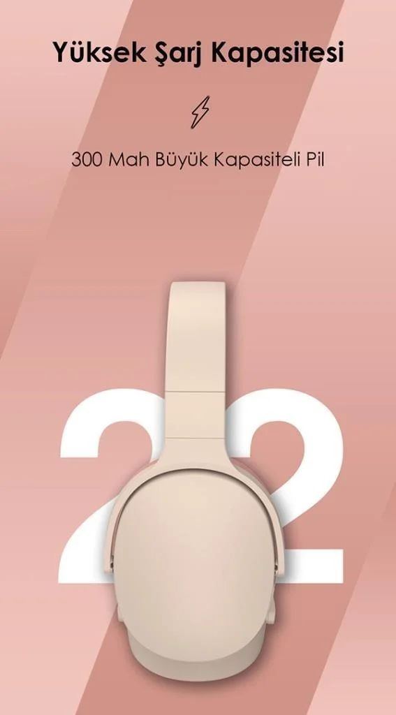 بولهاموبيل Polham Bt 5.1V 300MAH Battery 85DB Long Charging Bluetooth Headset with Microphone, 9d Surround
