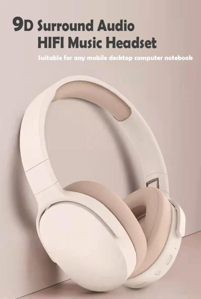 بولهاموبيل Polham Bt 5.1V 300MAH Battery 85DB Long Charging Bluetooth Headset with Microphone, 9d Surround