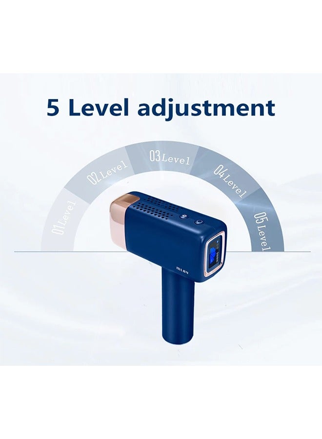T14 Painless Ice Compress Laser Hair Removal Device, 500,000 Flashes Epilator For Whole Body Bikini Line Arm Armpit Face Back Leg (2*HR Lamp) - Image 3