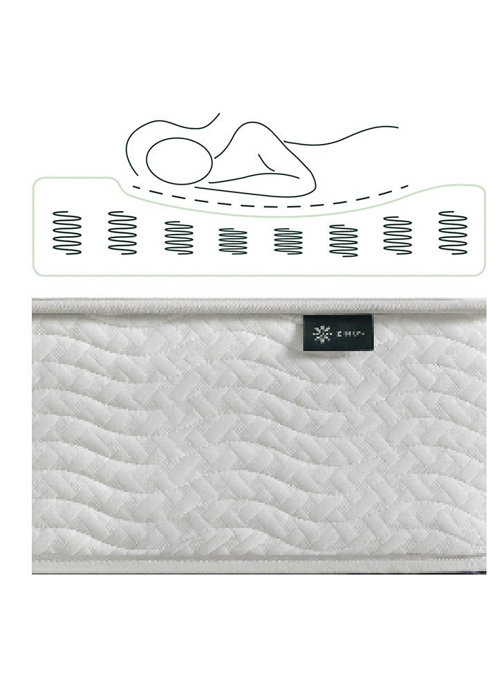 Zinus Bonnel Spring Mattress, US Full, Fiberglass Free, Medium Firmness, Durable Support, Certified Safe Foams & Fabric, Mattress in A Box (137.2 X 190.5 X 25.4 CM) - Image 5