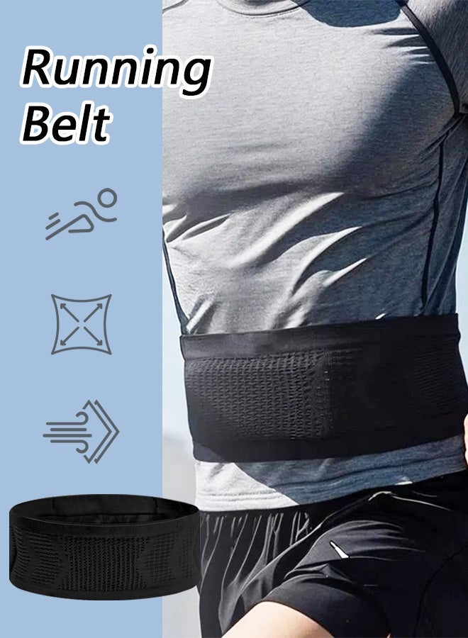 HAYALUX Slim Running Belt Fanny Pack, Lightweight Durable Waist Bag with Phone Holder, 4 Security Pockets, Moisture-Wicking Adjustable Strap for Running, Walking, Travel, Hiking, Fitness - Image 1