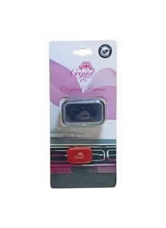 CRYSTAL Crystal Car Air Freshener, Gel Fragrance, Long Lasting,  (Black ice ) 
