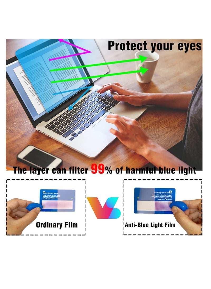 1Pack Anti Blue Light Laptop Matte Screen Protector Compatible with MacBook Pro 14 inch M4/M3/M2 /M1 Pro Max with Model A3112/A3185/A3401/A2918/A2992/A2442/A2779 ,Anti Glare & Reduce Eye Strain