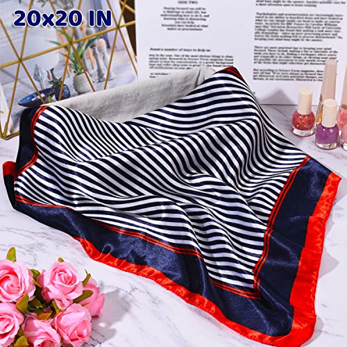 KFPPLXQ 4 Pcs Sailor Hats and Scarf Set for Women Men Halloween Costume Accessoory Dressing up Summer Sailor Costume Party Supplies - Image 3