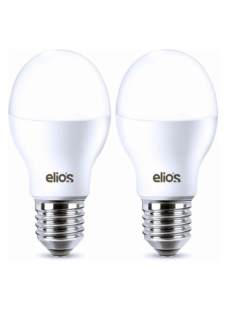 A package of 2 LED bulbs, 18 watts, from Elios - bright white - Image 2