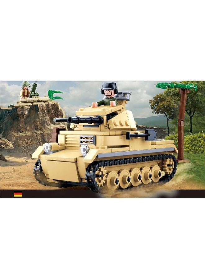 SLUBAN WWII - TANK PANZER II 356PCS - Image 2