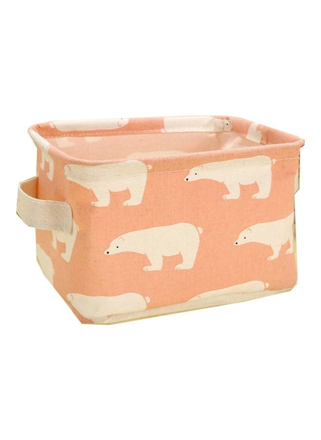 YCDC Bear Printed Foldable Storage Basket  - Image 1
