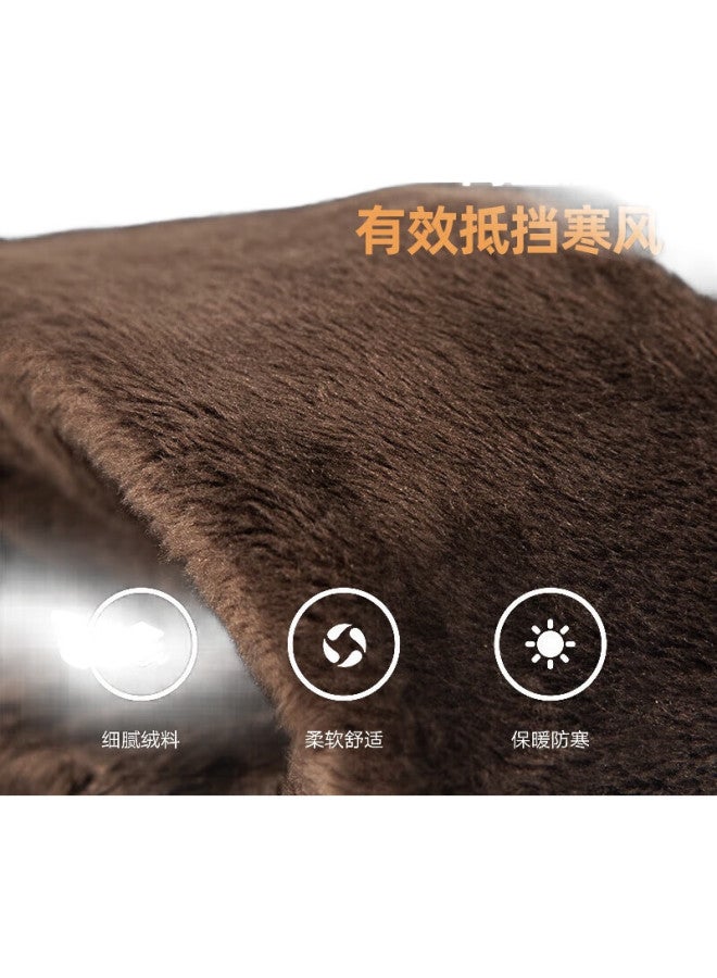 GRGN Genuine Leather Gloves For Men, Winter Riding And Driving, Thickened, Warm, Cold-Proof, Anti-Freeze, Sheepskin Gloves [Gift Box Set] - Image 2