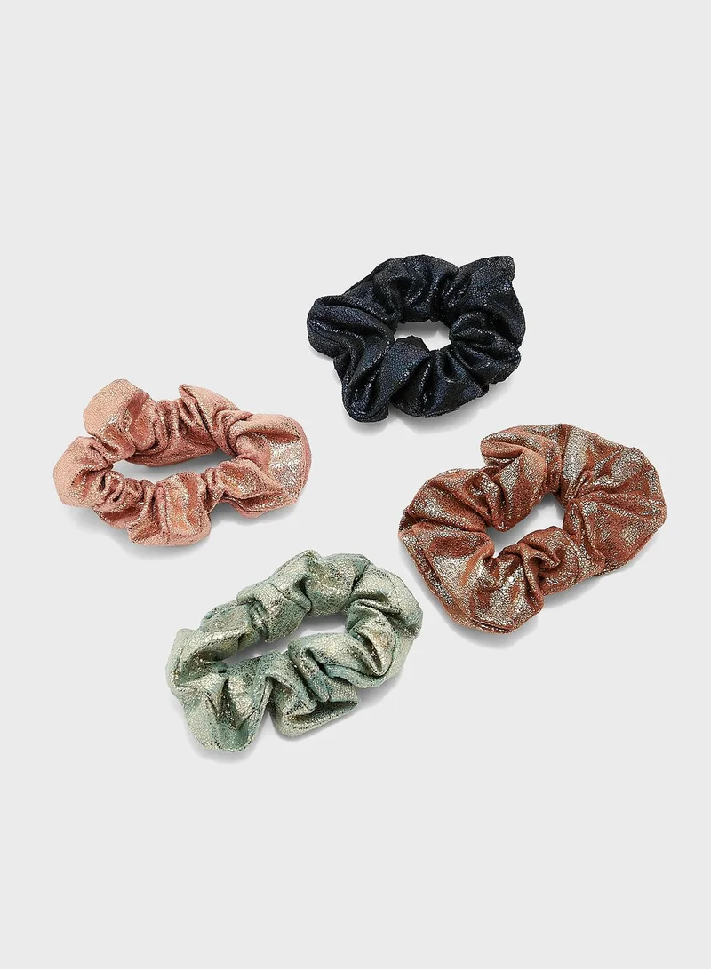 VERO MODA Vminga Scrunchie 4-Pack