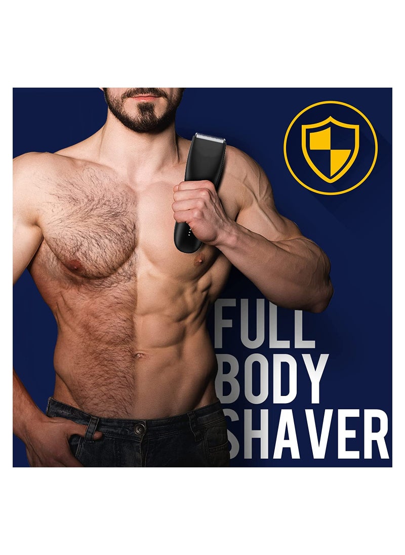 Generic - Waterproof Body Hair Trimmer with Charging Base - Image 1