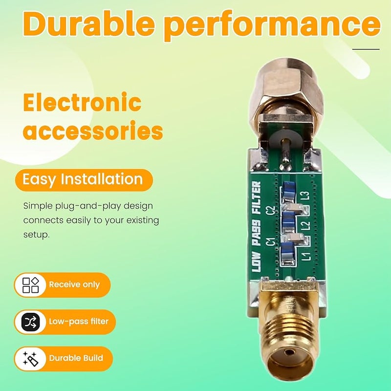 200MHz Low Pass Filter For FM Aviation V Band Walkie Talkie Receive Signals - Image 4