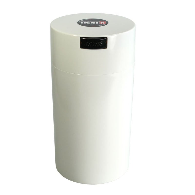 Tightvac 3oz to 12 Ounce Patented Airtight Container Multiuse Vacuum Container Works as Smell Proof Containers for Herbs and Dry Goods White