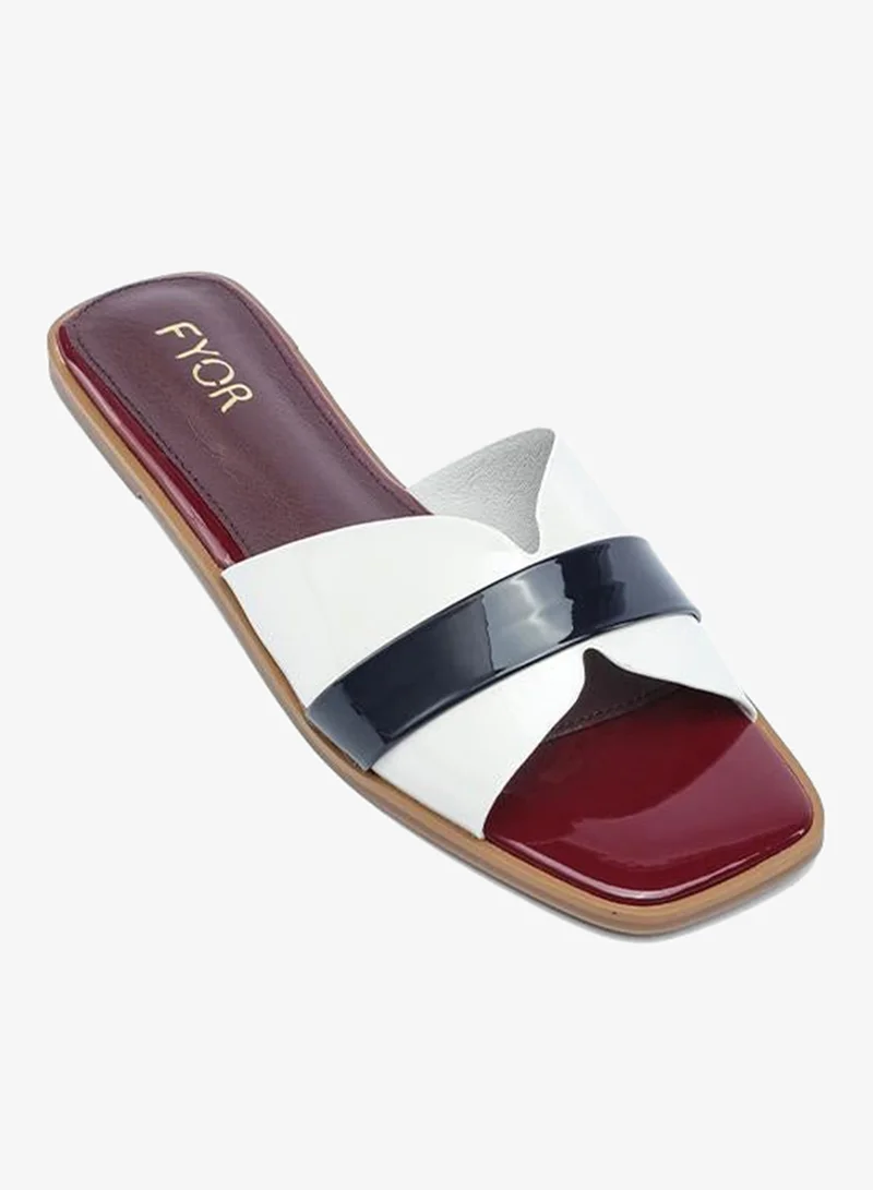 FYOR The Luxe Polished Flat Slide AJ 016