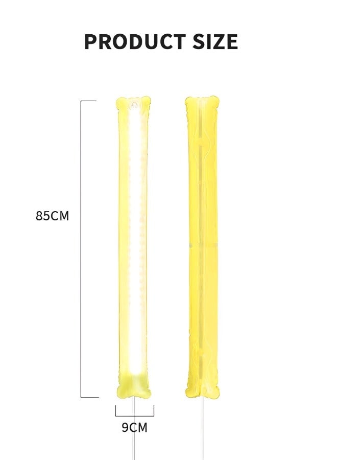 Camping Lights, Outdoor Camping Lantern Tent Lights Foldable, Dimmable, Magnetic Attachment, USB Powered Inflatable LED Tent Light for Camping, Hiking