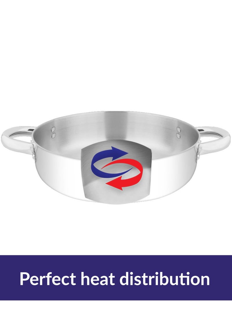6 October Alu, Egg Pan With Stainless Steel Handle Size 16Cm  - Image 4