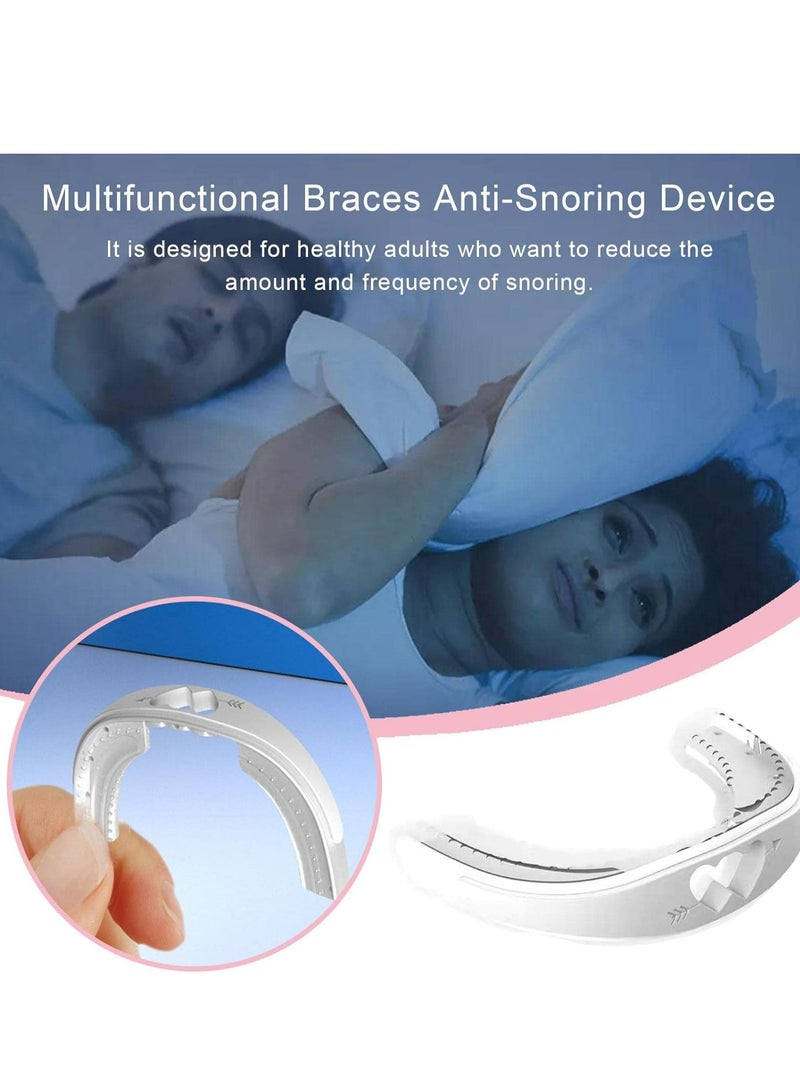 إسكدنيا مضاد للرن - دوامة لتوقف الرن للفم أمامية للليل لمنع طحن الأسنان والتوقف عن الرن - Image 5