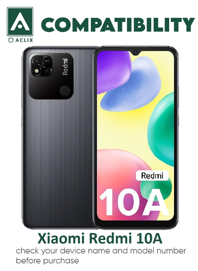 ACLIX Antistatic ESD Dustproof Premium Quality High Definition Tempered Glass Screen Protector Designed For Xiaomi Redmi 10A - Image 3