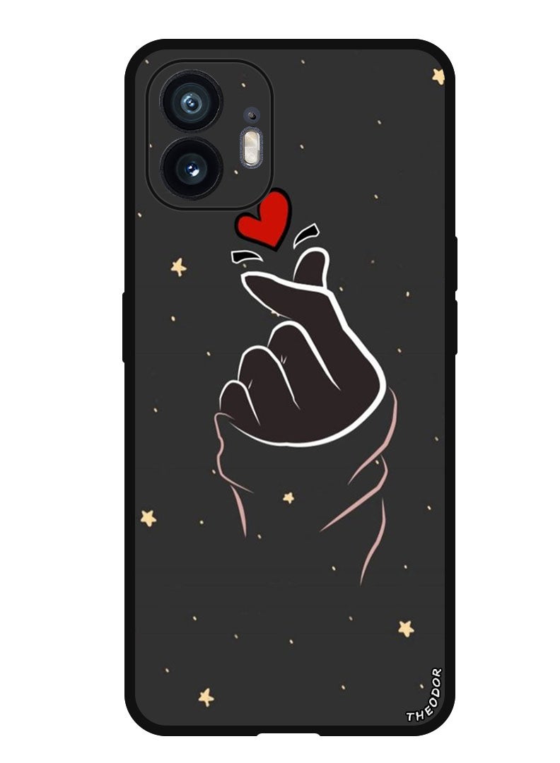 Theodor Protective Case Anti Scratch Shock Proof Bumper Cover For Nothing Phone (2) Snap Love - Image 1