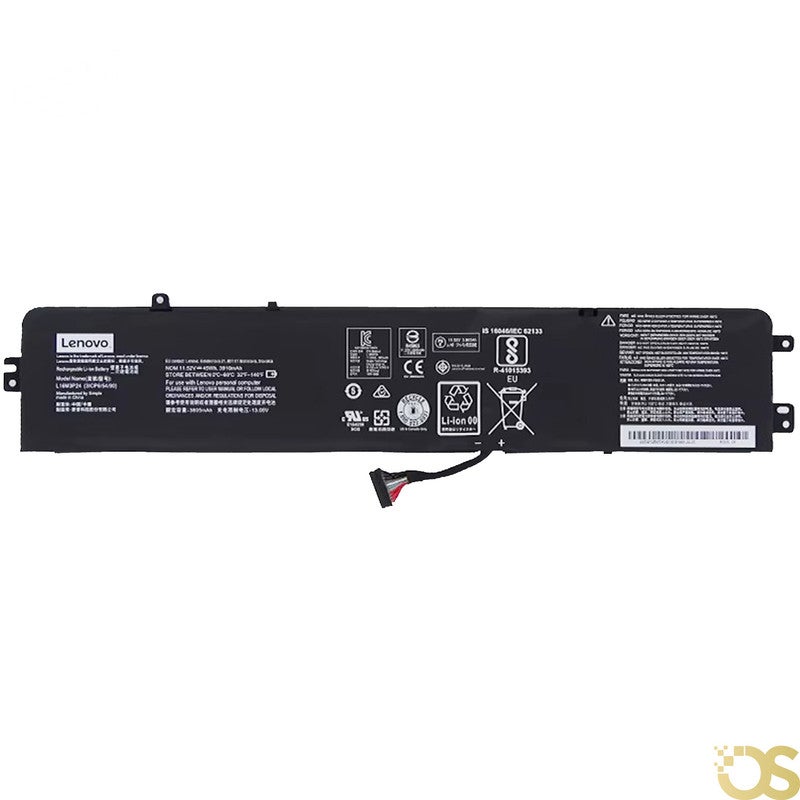 او اس بطارية متوافقة مع Lenovo Legion Y520-15IKBA  Y520-15IKBM Y520-15IKBN  IdeaPad Y700-14ISK 700-15ISK  700-17ISK L14M3P24 من OS - ضمان 3 أشهر - Image 1