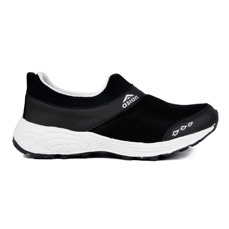 Asian Black Running Shoes for Men