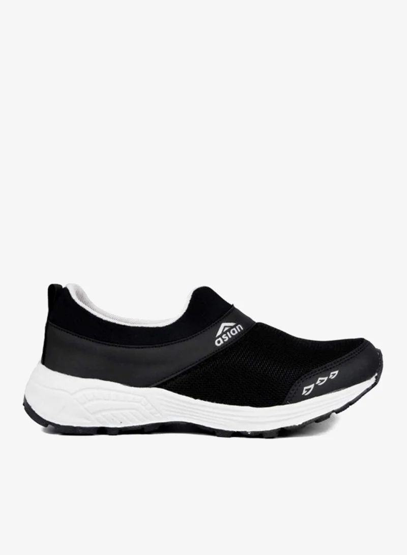 Asian Black Running Shoes for Men