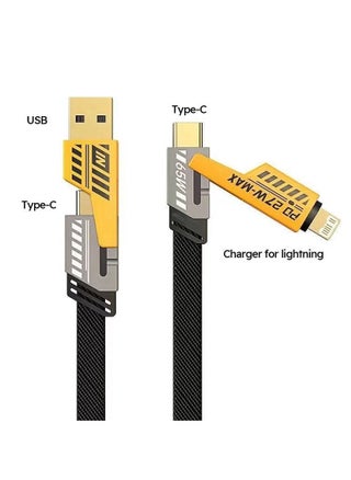 4 in 1 USB Cable for Fast Charging for iOS and Android, Widely Fit, Multi-Color - pzsku/ZF5E85AAED3EC498BC337Z/45/1746375817/e6f316fa-adc6-457f-b858-ec0a2aa79227
