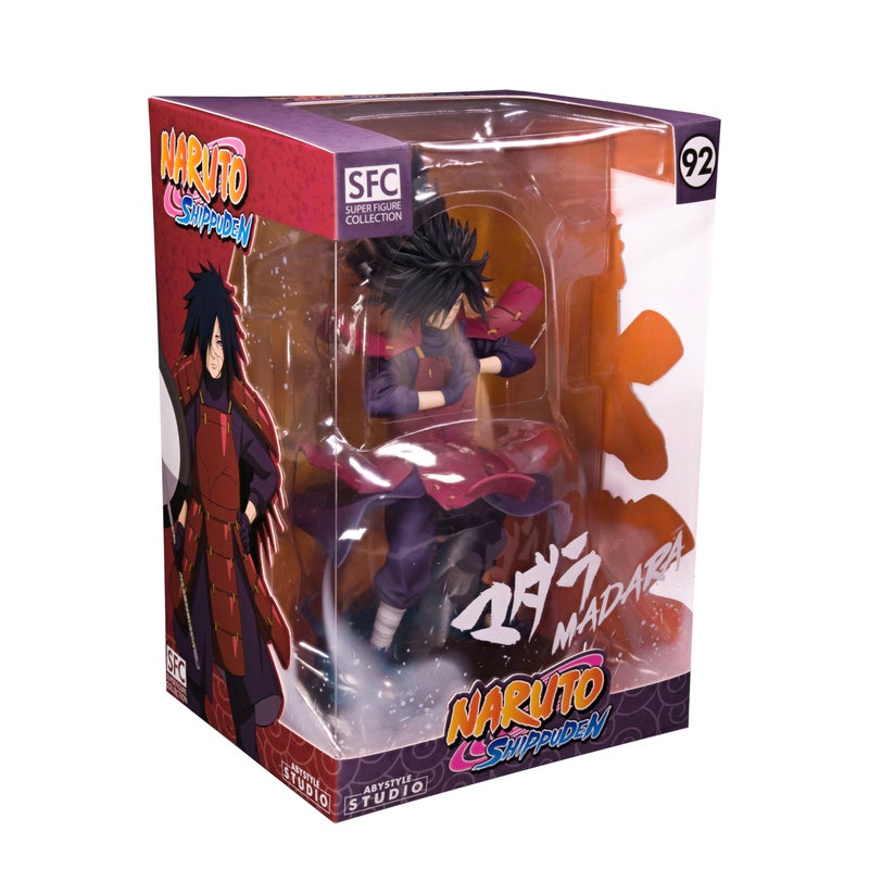 ABYstyle Studio Naruto Shippuden Madara 8.3" Tall Collectible SFC Figure Anime Manga Home Decor Gift - Image 1