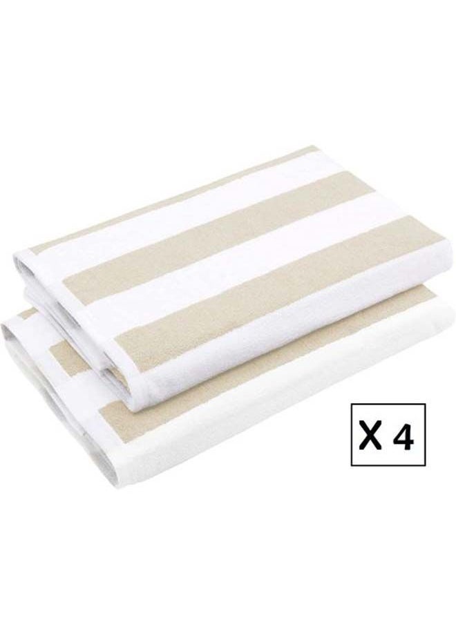 Signoola 4 Kids Beach towels 50 x 100 cm Beige Stripes, 100% cotton. - pzsku/ZF5E86EE383AA4EED30DBZ/45/_/1717315230/7fbf5753-7e2b-41fa-8b07-410af122c1fc