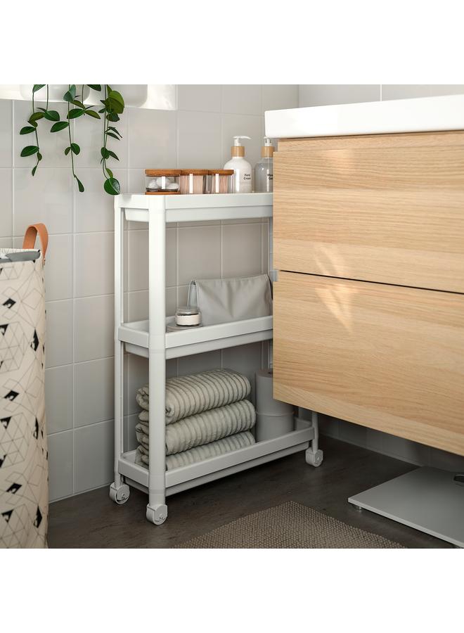 erorex Trolley, White, 54X18X71 Cm - Image 3