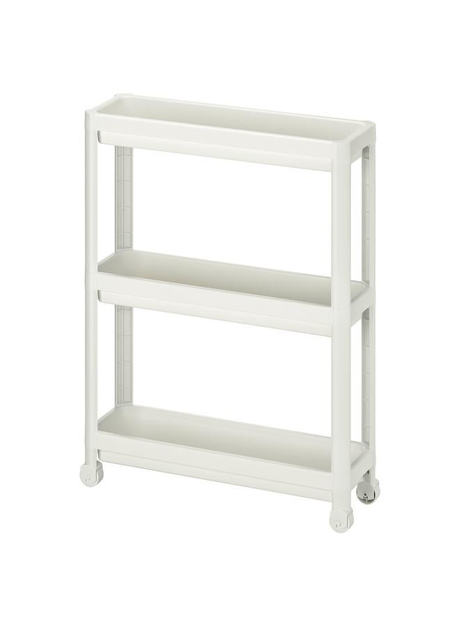 erorex Trolley, White, 54X18X71 Cm - Image 1