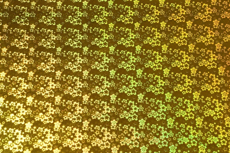 Paraspapermart Holographic Metallic Gift Wrapping sheets | Golden | Pack of 20 | 65 x 45 cm - Image 5