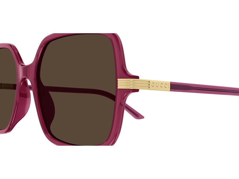 GUCCI Women Square Sunglasses  55 Gg1449S - Image 3