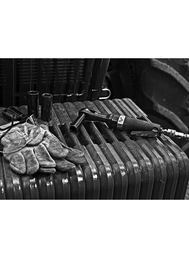 INGERSOLL-RAND - Ingersoll Rand 1770G 1/2" Edge Series Drive Air Ratchet Wrench, 55 ft-lbs Max Torque Output, 170 RPM, Comfort Grip, Compact, Lightweight, Black - Image 1