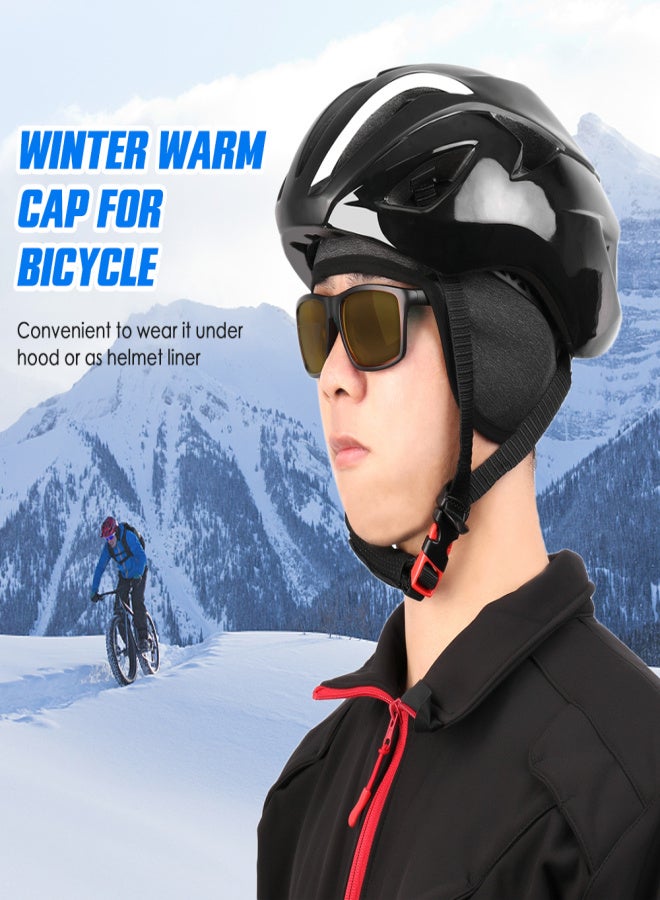 wheel up Winter Outdoor Fleece Beanie Warm Cap Windproof Thermal Cap for Hiking Riding Climbing - Image 2