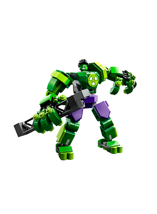 LEGO Marvel Hulk Mech Armour 76241 Building Toy Set; Collectible Avengers Figure for Hands-On Action; Movable Mech with Minifigure; Birthday or Any-Day Gift for Young Super Heroes and All Kids Aged 6+ (138 Pieces)