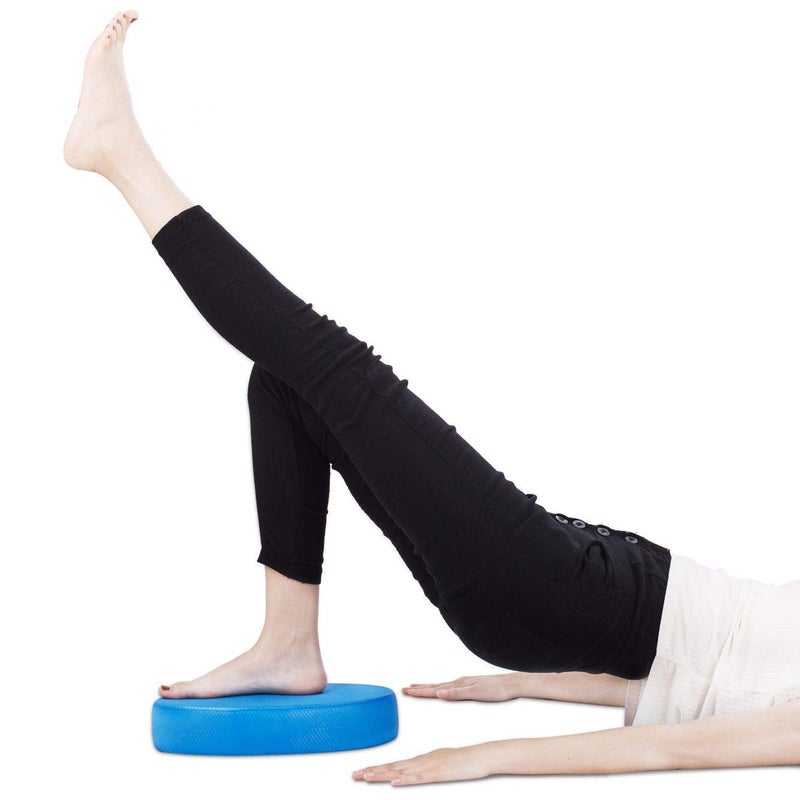 Aiweitey Stability Trainer Pad - Foam Balance Exercise Pad Cushion for Therapy, Yoga, Dancing Balance Training, Pilates,and Fitness (Blue) - Image 4