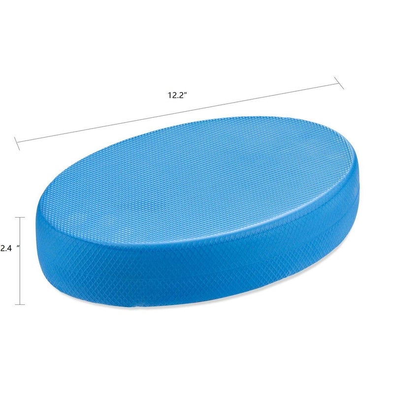 Aiweitey Stability Trainer Pad - Foam Balance Exercise Pad Cushion for Therapy, Yoga, Dancing Balance Training, Pilates,and Fitness (Blue) - Image 3
