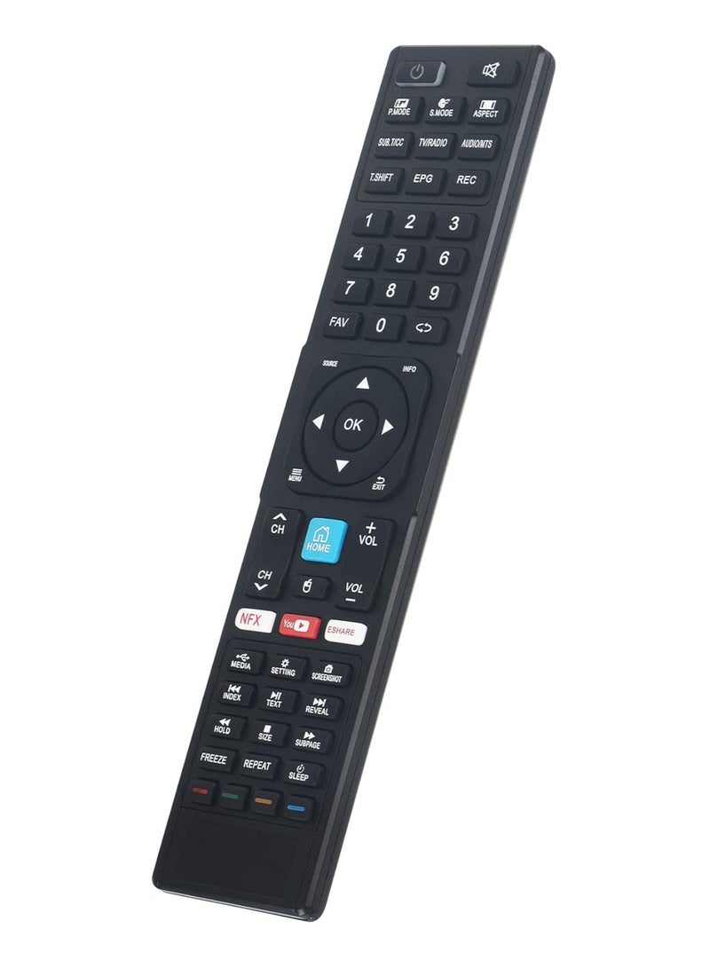 TIGER RM-C3401 Replacement Remote Control for JVC 4K UHD Smart LED TV – Compatible with LT-55N775A, LT-55N685A, LT-65N785A, LT55N775A, LT55N685A, LT65N785A – Universal Remote for JVC 4K TV – Easy Setup, Full Functionality, TV Remote Replacement - Image 3