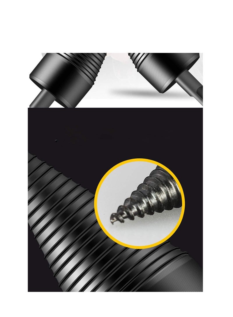 Zikra Firewood Log Splitter Drill Bit Set, Wood Splitter Drill Bits, Removable Firewood Log Splitter Drill Bit, for Hand Drill Stick-hex+Square+Round,for Household Removable Wood Electric Drill - Image 3