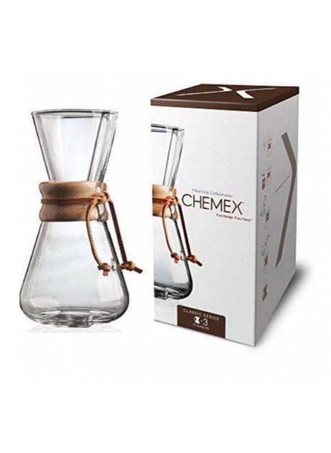 Coffee dripper 600ml Chemex glass